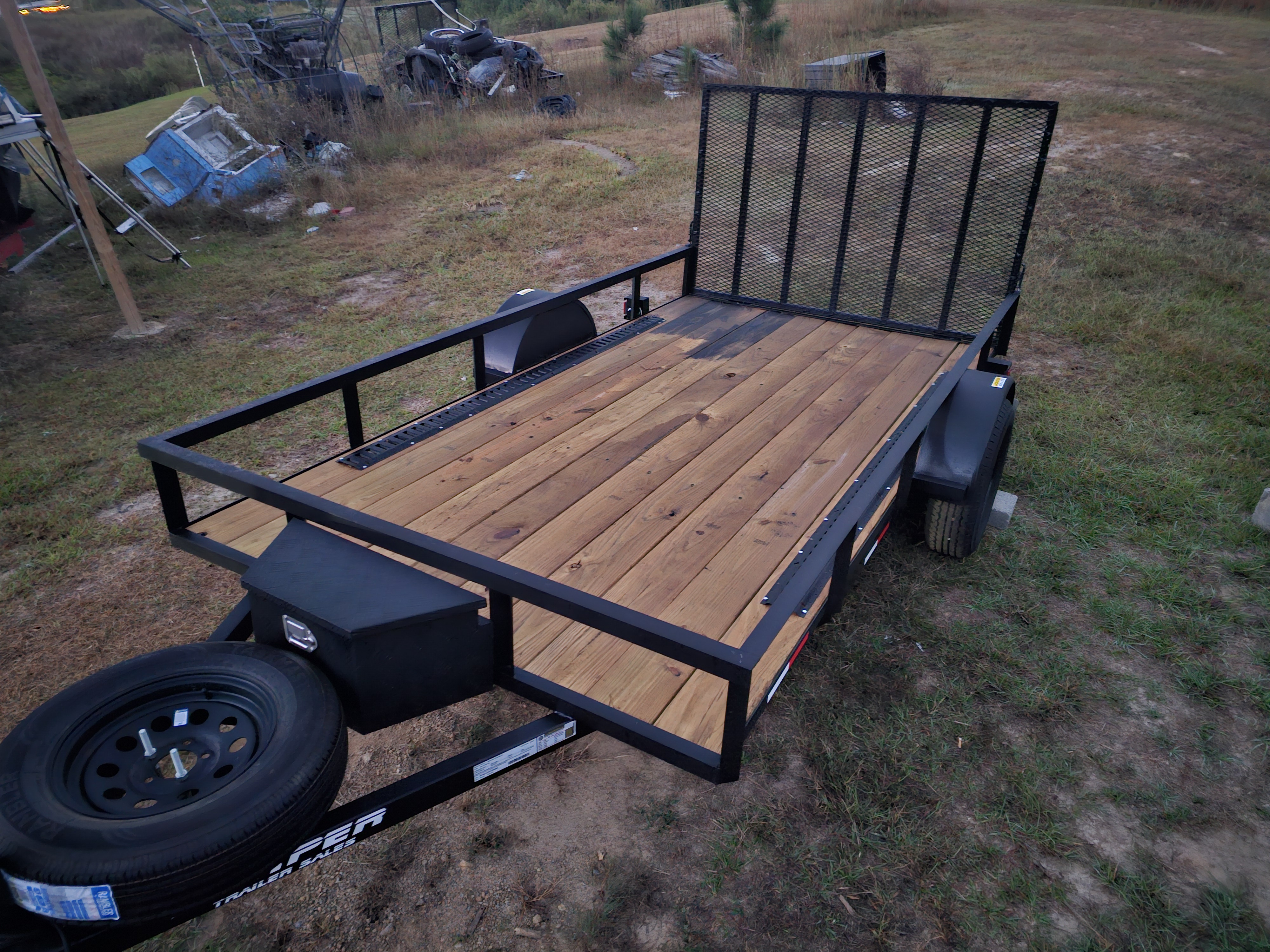 6.5ft x 12ft Utility Trailer - View 1 of 3