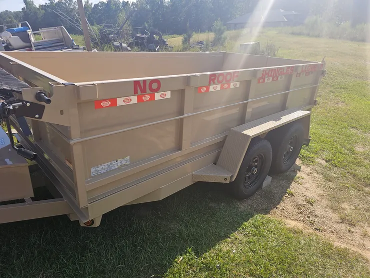6ft x 12ft Dump Trailer thumbnail 5